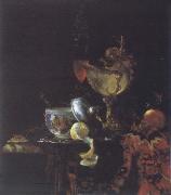 Willem Kalf, Style life with Nautilus goblet
